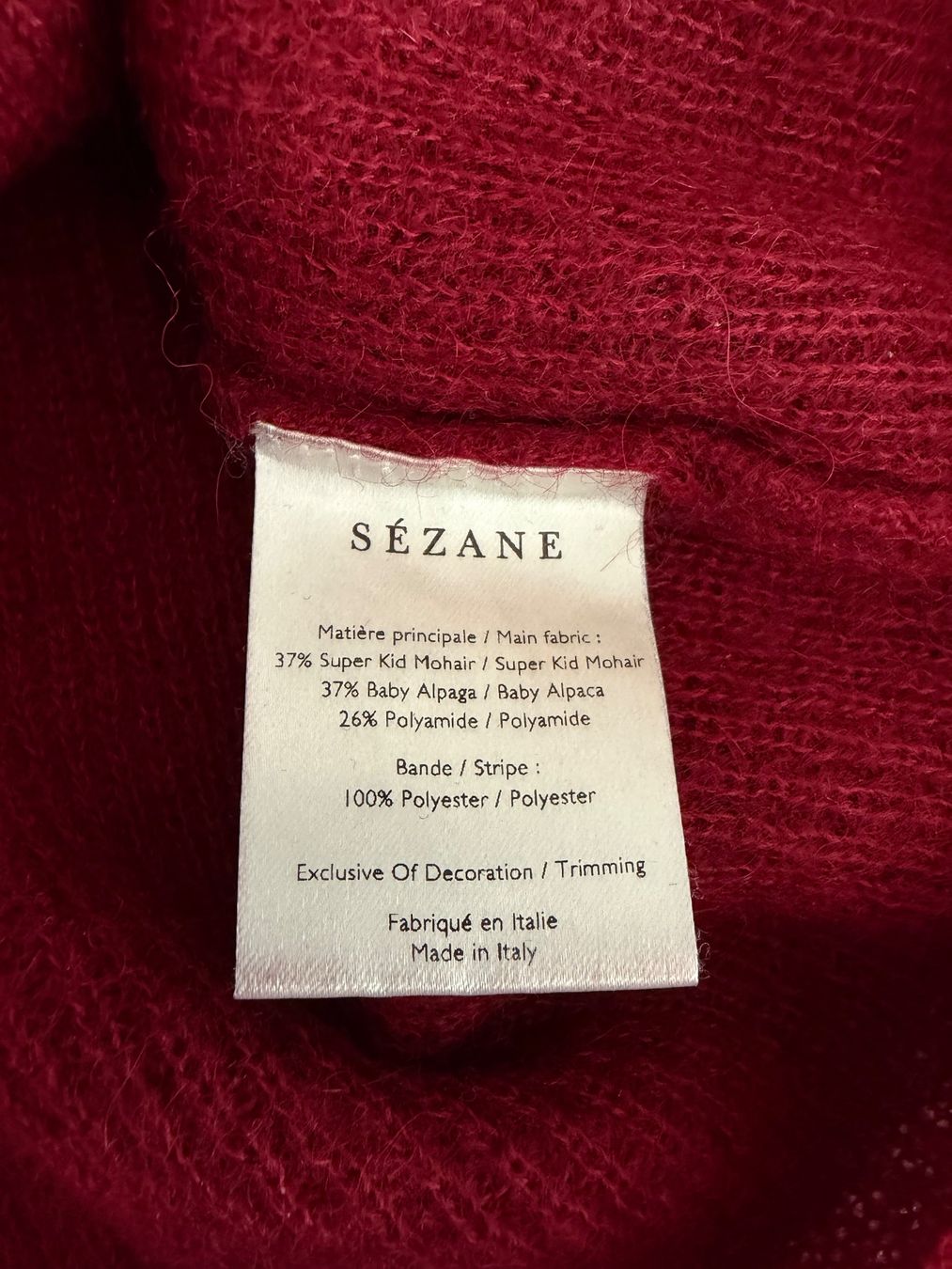Sezane Maglioni & Felpe: Pullover / Strickjacke aus Wolle von Sézane – Usato da Steffisburg venduto da elle013 1