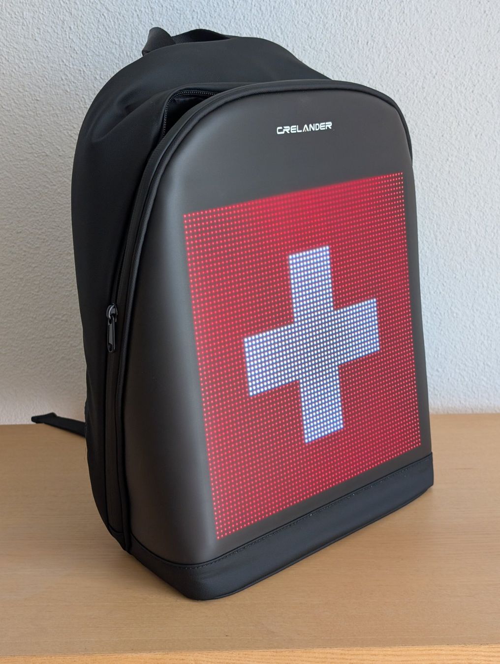 Zaini: Cool LED-Rucksack kannst du verschiedene Bilder zeigen – Nuovo e nell'imballaggio originale da Killwangen venduto da sockenmeister 4