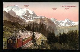 Wengernalpbahn, Jungfrau, Silberhorn, Gr
