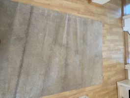 IKEA Tappeto grigio STOENSE, 133x195cm
