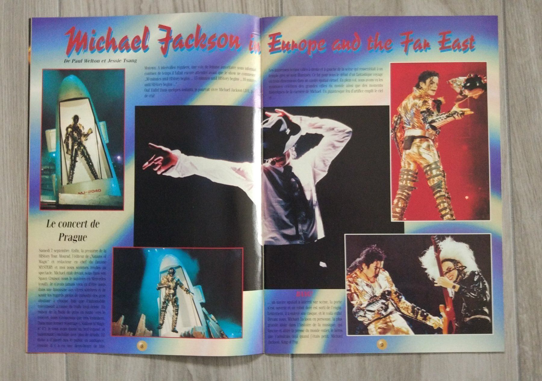 Riviste & Magazine: Michael Jackson History World Tour 1997 – Usato da Belmont-sur-Yverdon venduto da Dani-Lynne 1