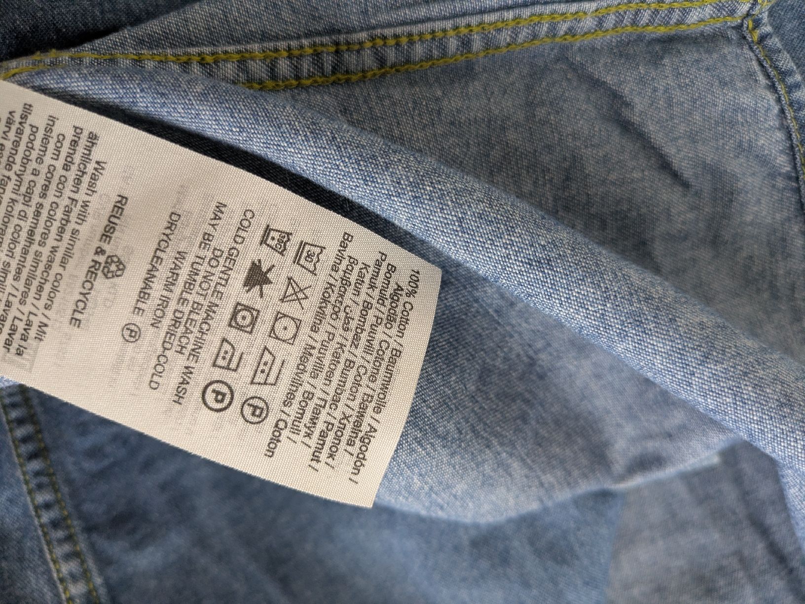 Camicie: Jeanshemd von Jack & Jones, Grösse M – Usato da Rorschach venduto da joh_v2y2 2
