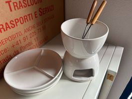 Set per fonduta al cioccolato // Schokoladenfondue-Set