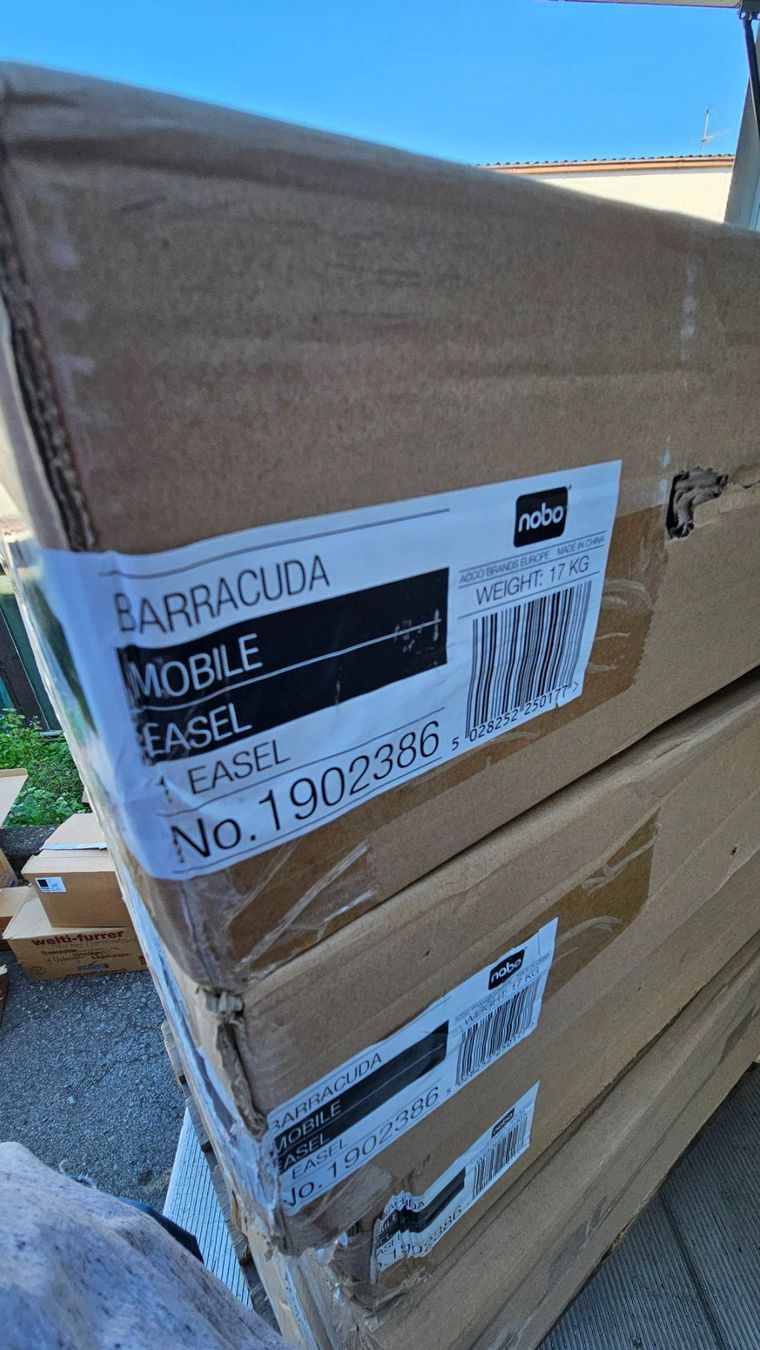Lavagne: Flipchart Barracuda 70x100 cm - NEU – Nuovo e nell'imballaggio originale da Diessenhofen venduto da Osio 2