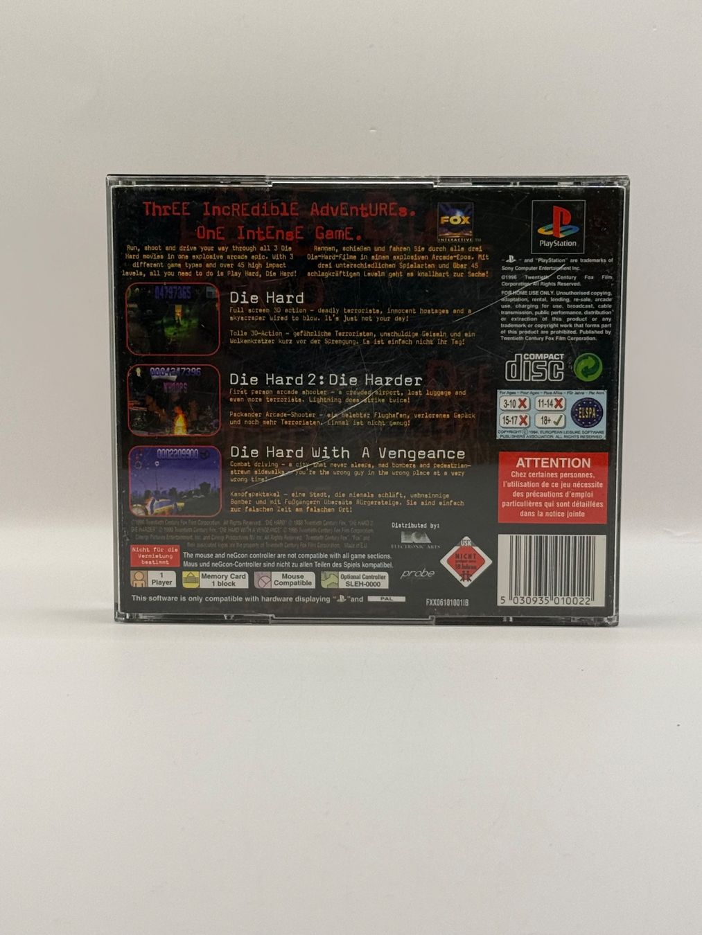 Giochi: Die Hard Trilogy - Playstation 1 - OVP – Usato da Dietikon venduto da gab_qz7y 1
