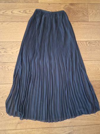 Faltenrock dunkelblau h&m, Gr. S, wie neu