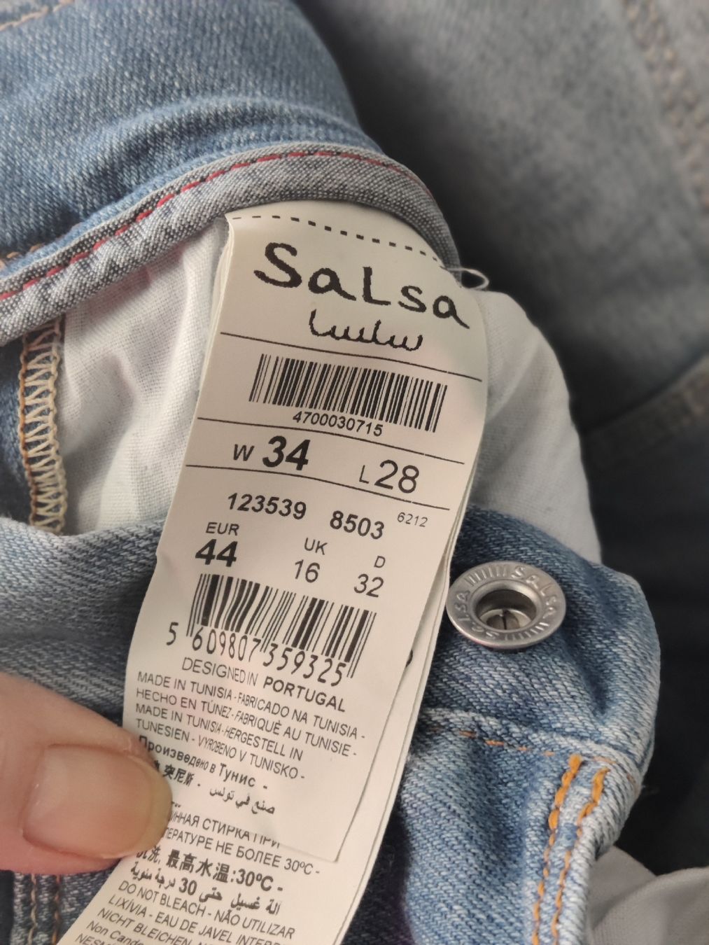 Salsa Jeans: Salsa Jeans Denim Dungarees; Size EUR44 – Nuovo (secondo la descrizione) da Neirivue venduto da naz_z28w 6