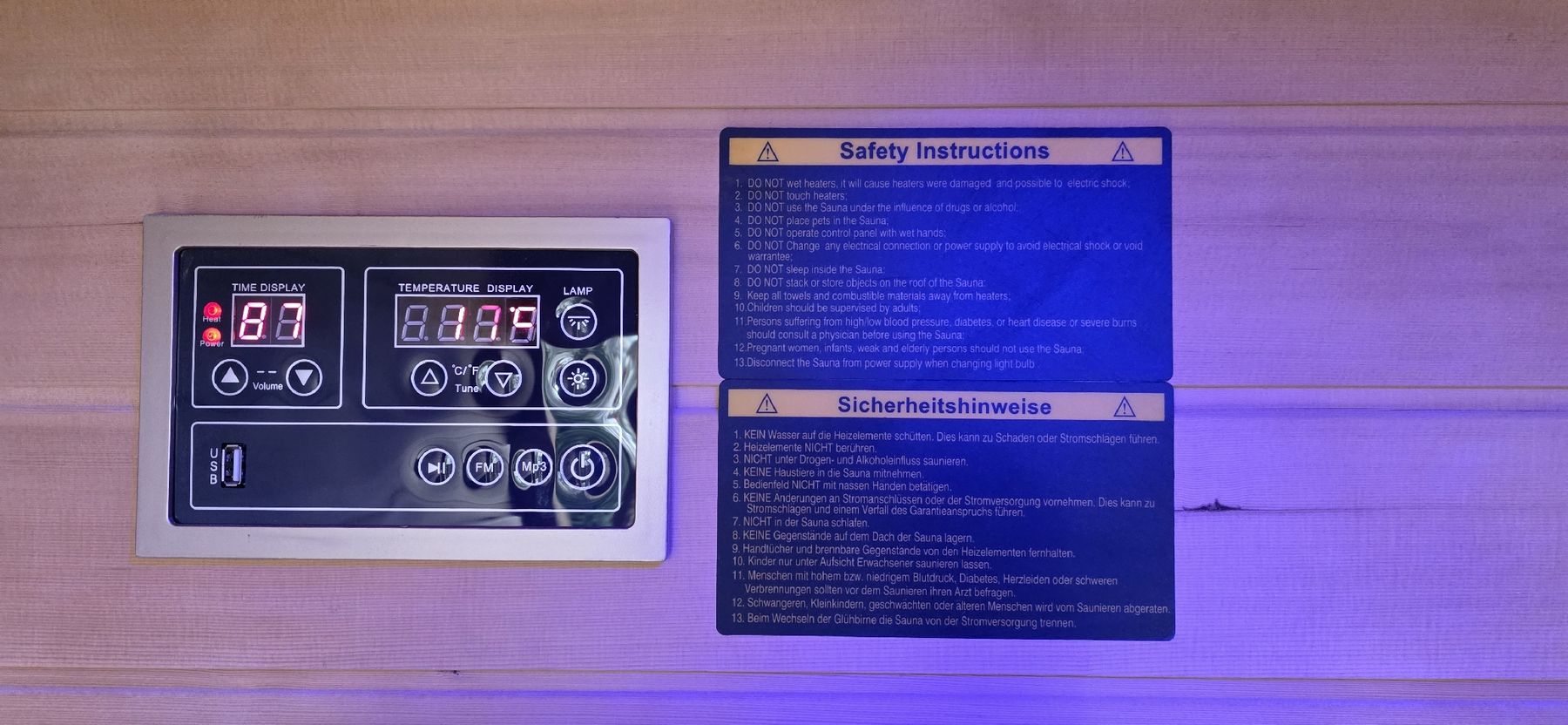 Sauna & Accessori: Infrarot Sauna, Lichttheraphie – Usato da Kaufdorf venduto da Nati-Nati 7
