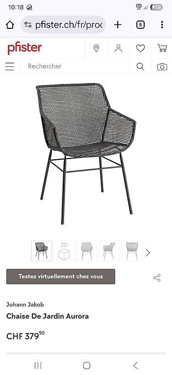 Pfister Sedie: 2 chaises noires Johann Jakob Aurora – Nuovo (secondo la descrizione) da Nyon venduto da smoret2 4