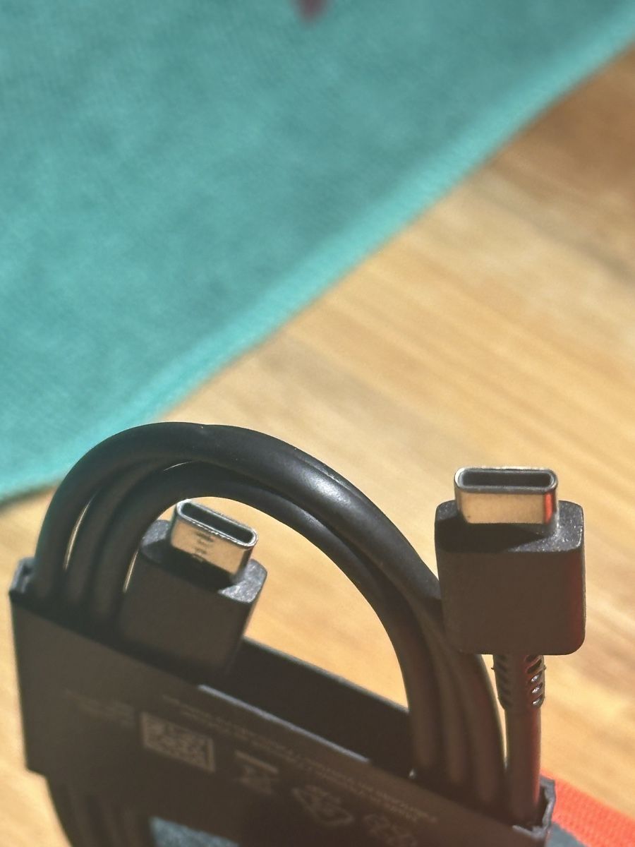 Samsung Cavi: USB-C auf USB-C Kabel, Schwarz neu – Nuovo (secondo la descrizione) da Fahrni b. Thun venduto da phonly 1