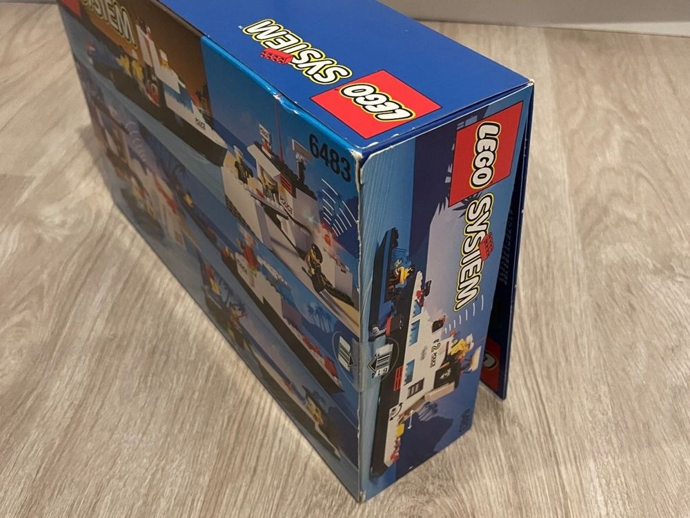 Lego System 6483 Polizei Schiff 9V NEU und OVP (Neu und ...
