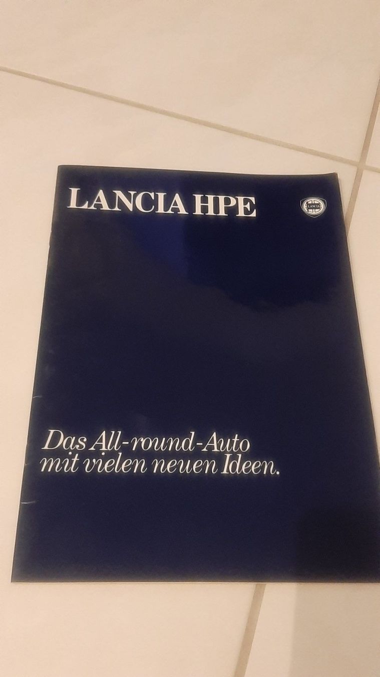 Lancia Dokumente: K..108) Lancia Prospekt HPE – Gebraucht aus Wil SG von AmandaCreations