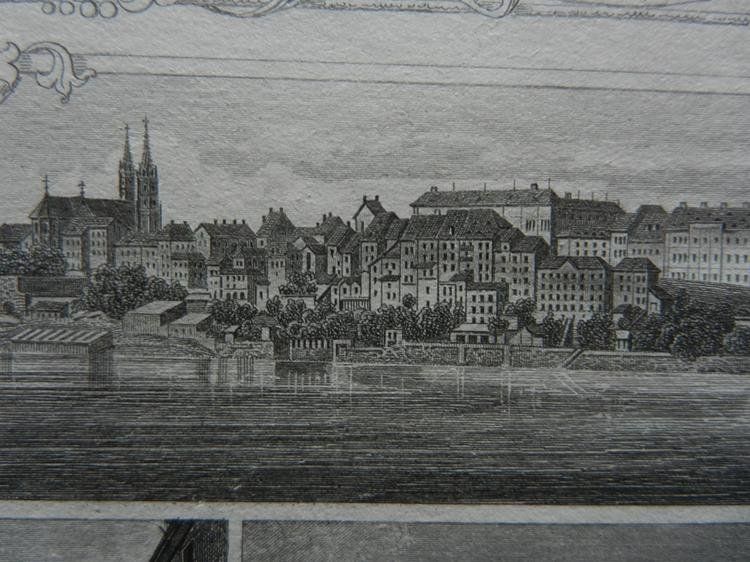 Gravures: Souvenirblatt Basel – D'occasion à Risch par Rischli15 7