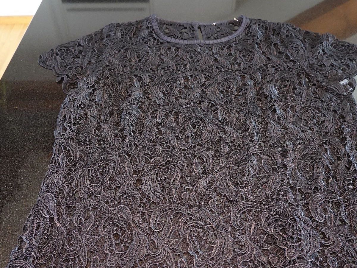 T-shirt: Schwarzes Strick Shirt L – Usato da Zürich venduto da yja_c5xh 1