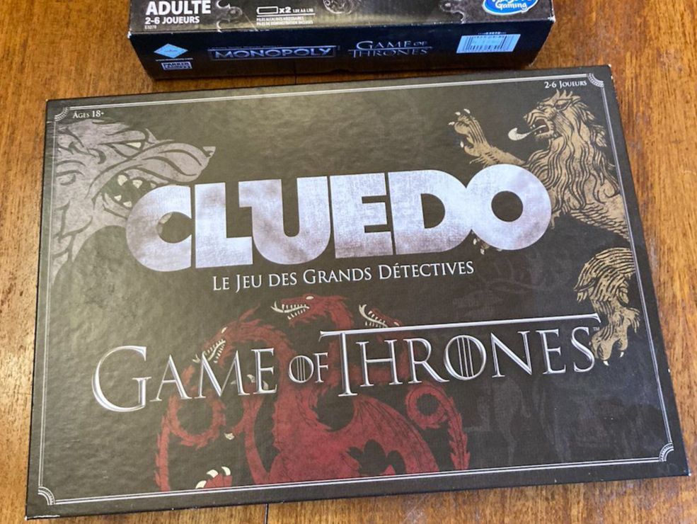 Giochi: Cluedo - Game Of Thrones GOT – Usato da Etoy venduto da 6iulian0