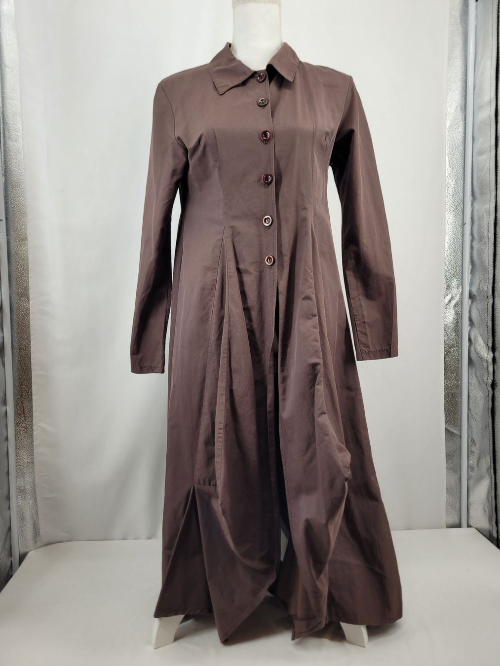 Vestiti: Robe-chemise longue chocolat – Usato da Lausanne venduto da PlusValue_Lausanne