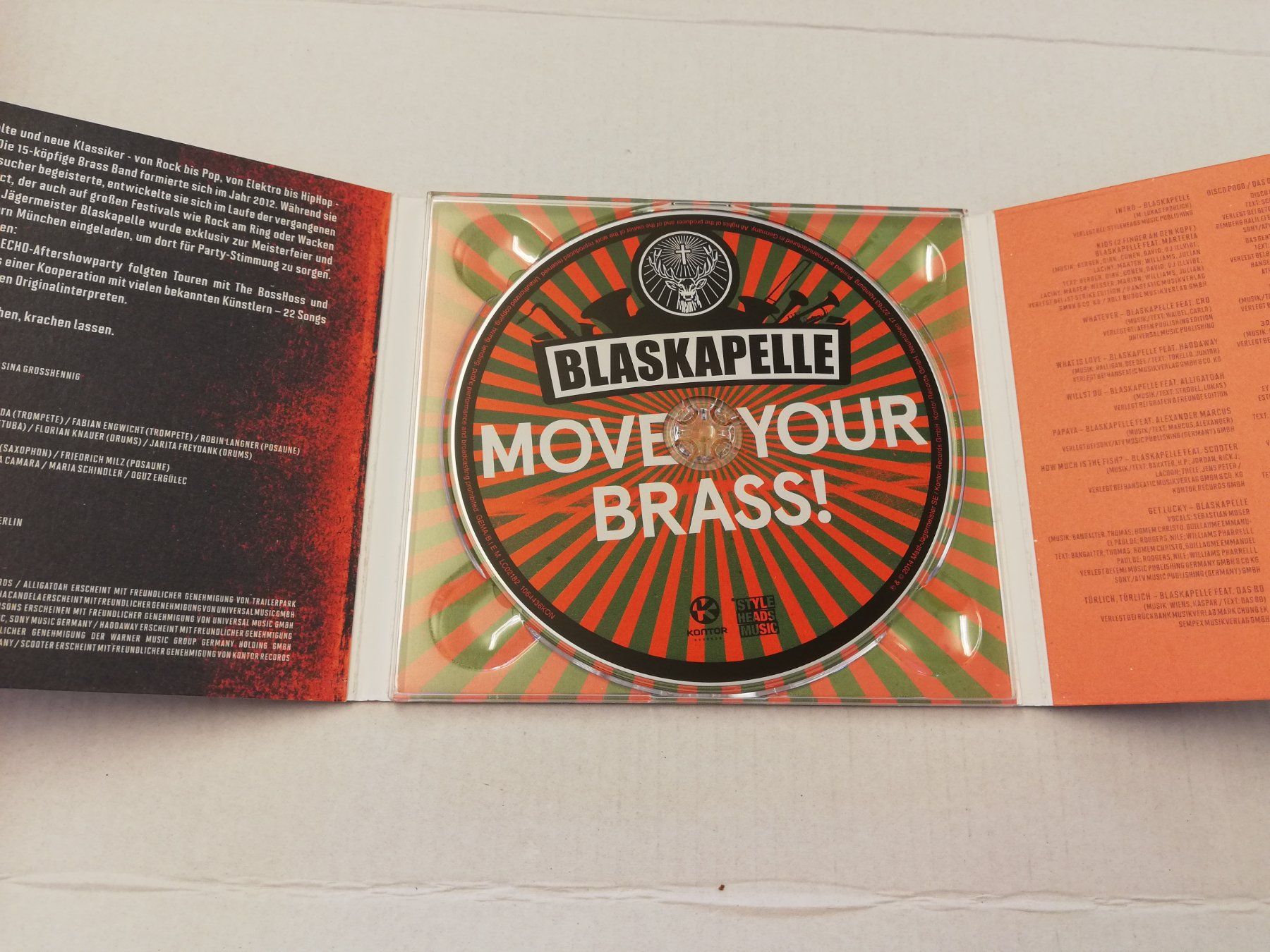 CD: BLASKAPELLE - MOVE YOUR BRASS! – Usato da Bern venduto da Vinylsound.ch 2