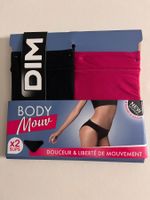 DIM, Slips BODY MOUV, Grösse 38/40, 2 Stück in Pink/Schwarz
