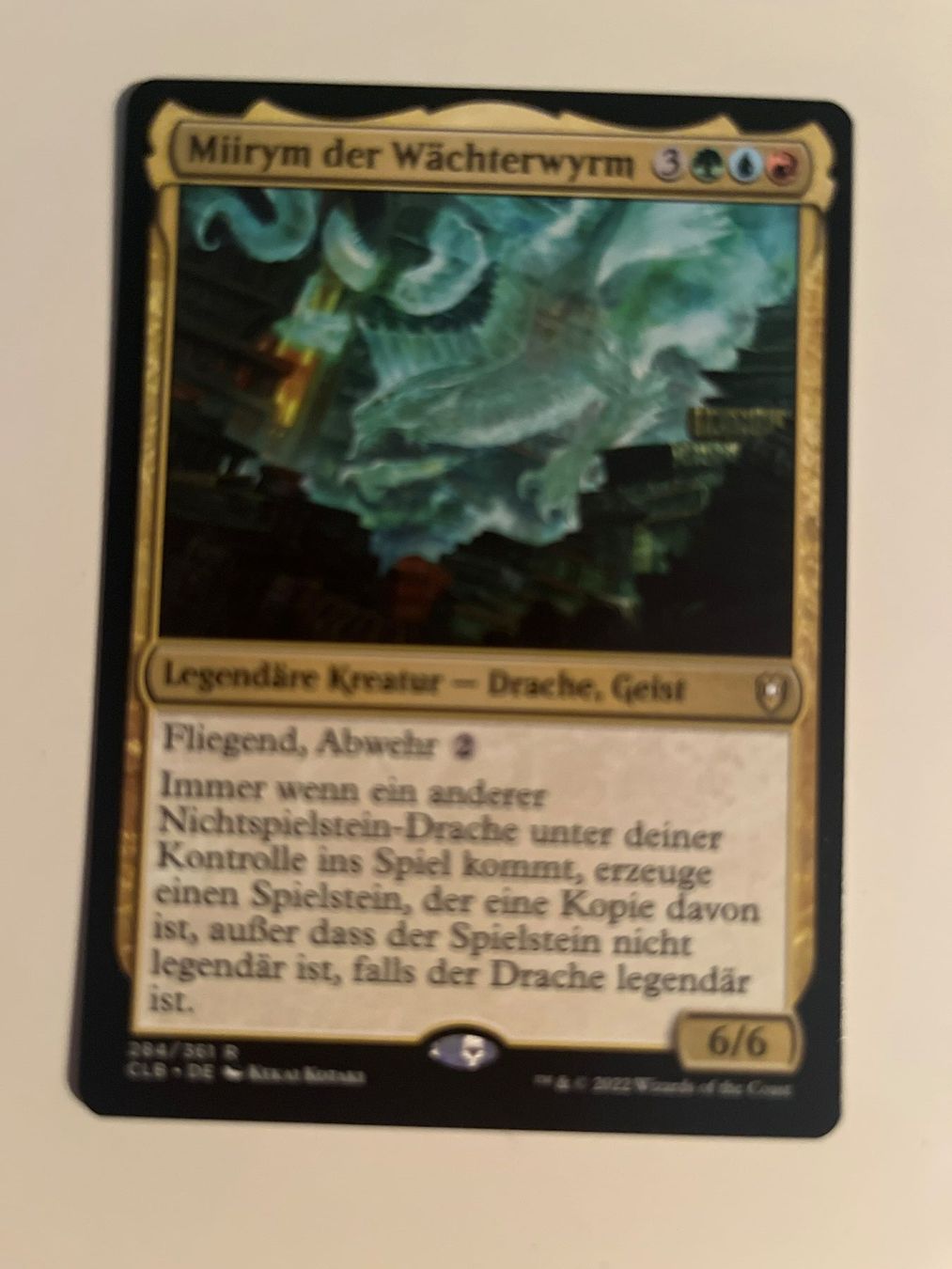 Magic The Gathering Carte collezionabili: 1 x Miirym der Wächterwyrm - Magic: The Gathering - MtG – Usato da Kriens venduto da Shadi1980