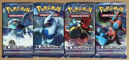 4 Pokémon Ruf der Legenden Booster Deutsch Neu