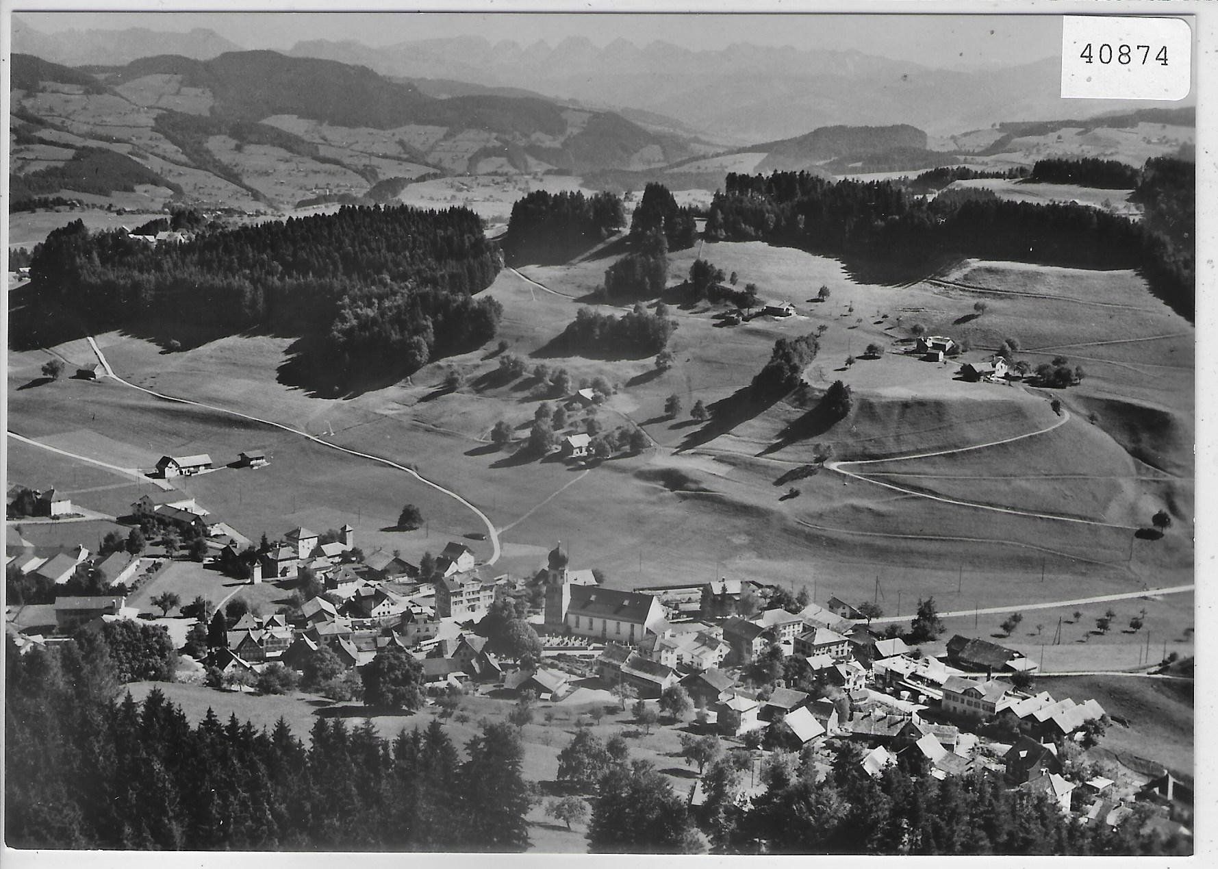 Cartoline postali: Flugaufnahme Mosnang SG – Usato da Ettingen venduto da Kartenplanet