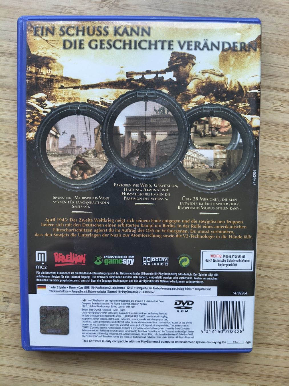 Jeux: Sniper Elite (PS 2) – D'occasion à Riedholz par ste_96cd 1