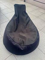Pouf (poire) noir Swiss made 