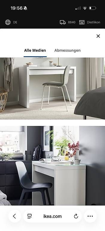 Schminktische: Ikea Malm Schminktisch – Gebraucht aus Einsiedeln von mel_g2bq 3