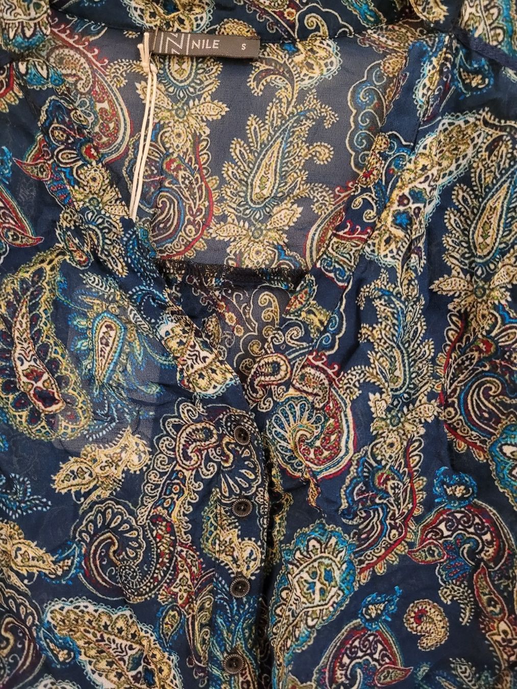 Nile Camicette: nile bluse neu gr. s – Nuovo e nell'imballaggio originale da Urdorf venduto da Mico.I 2