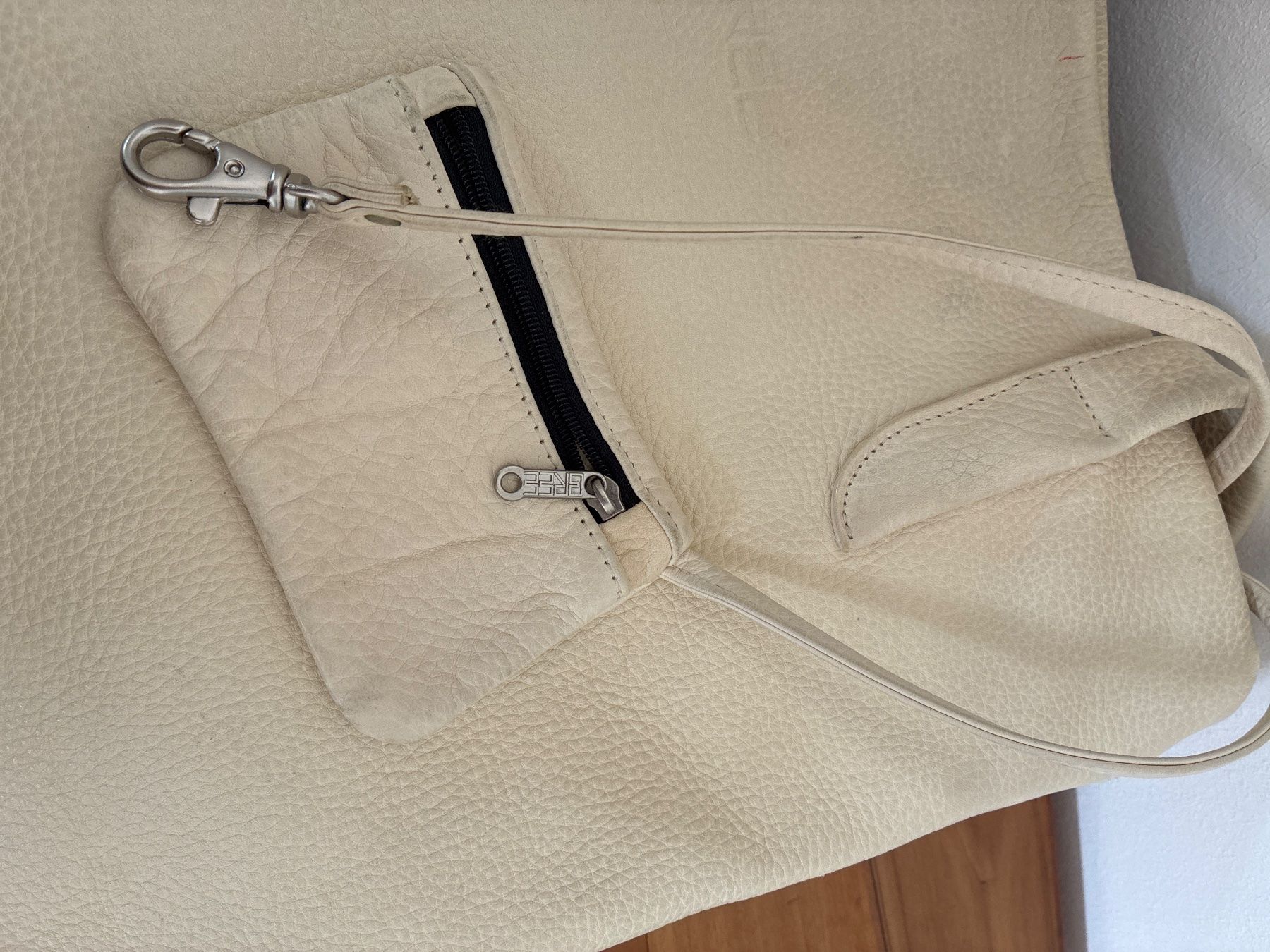 Bree Borse da donna: Beiger Ledershopper von Bree – Usato da Davos Platz venduto da nanigl 1