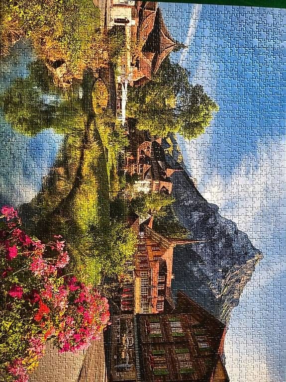Puzzle: Puzzle 2000 pièces Alpes – Usato da Cheseaux-Lausanne venduto da tadd 1