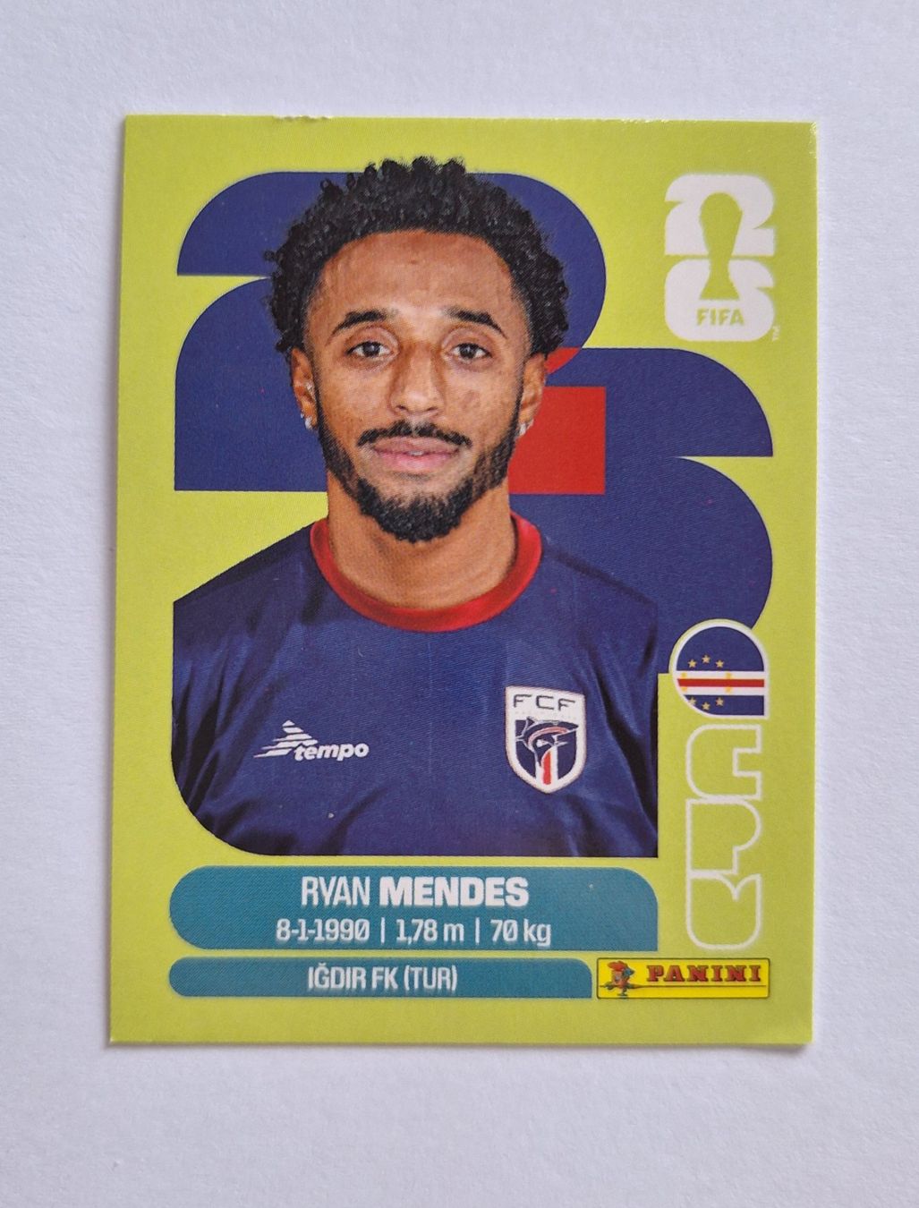 Panini Carte collezionabili: Panini Ryan Mendes CPV 17 – Nuovo (secondo la descrizione) da Romanens venduto da Crocette