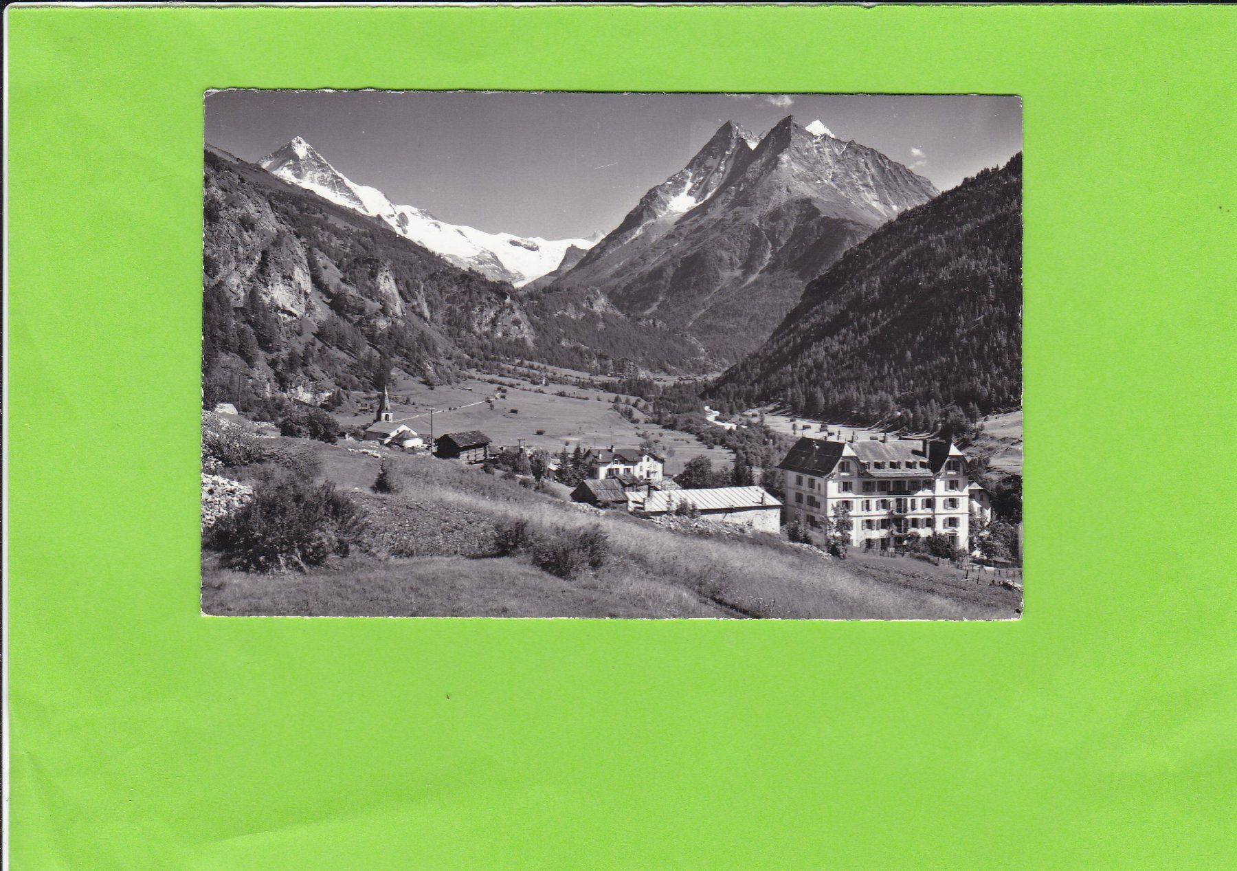 Cartes postales: Evolène. Grand Hôtel – D'occasion à St. Peterzell par neckertal