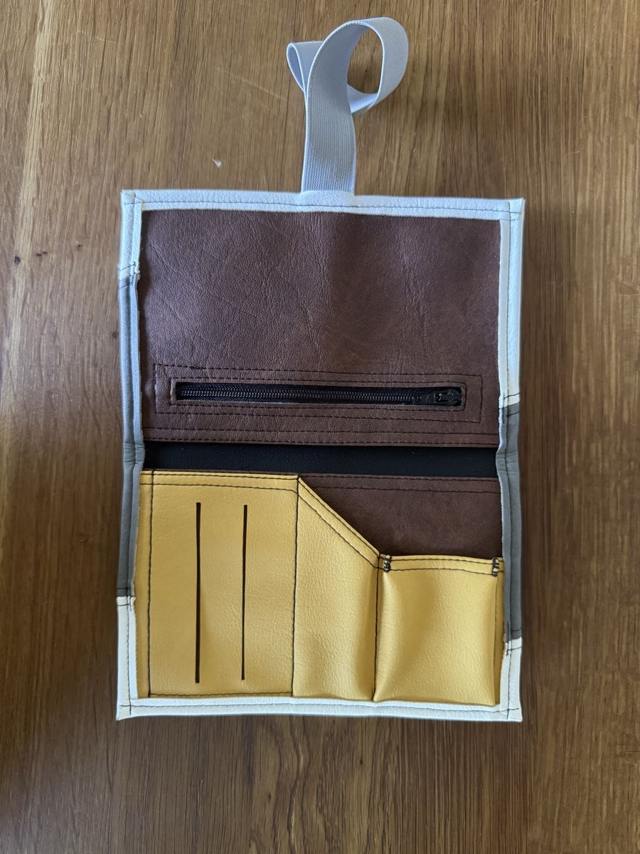 Portafogli: Handgefertigte Tabaktasche / Rolltasche / Portmonee – Nuovo (secondo la descrizione) da Weisslingen venduto da lar_r9qr 1