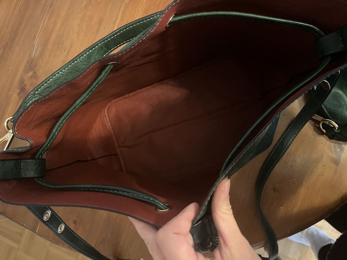Taschen für Damen: Handtasche grün – Neu (gemäss Beschreibung) aus Lenzburg von Shru5 2