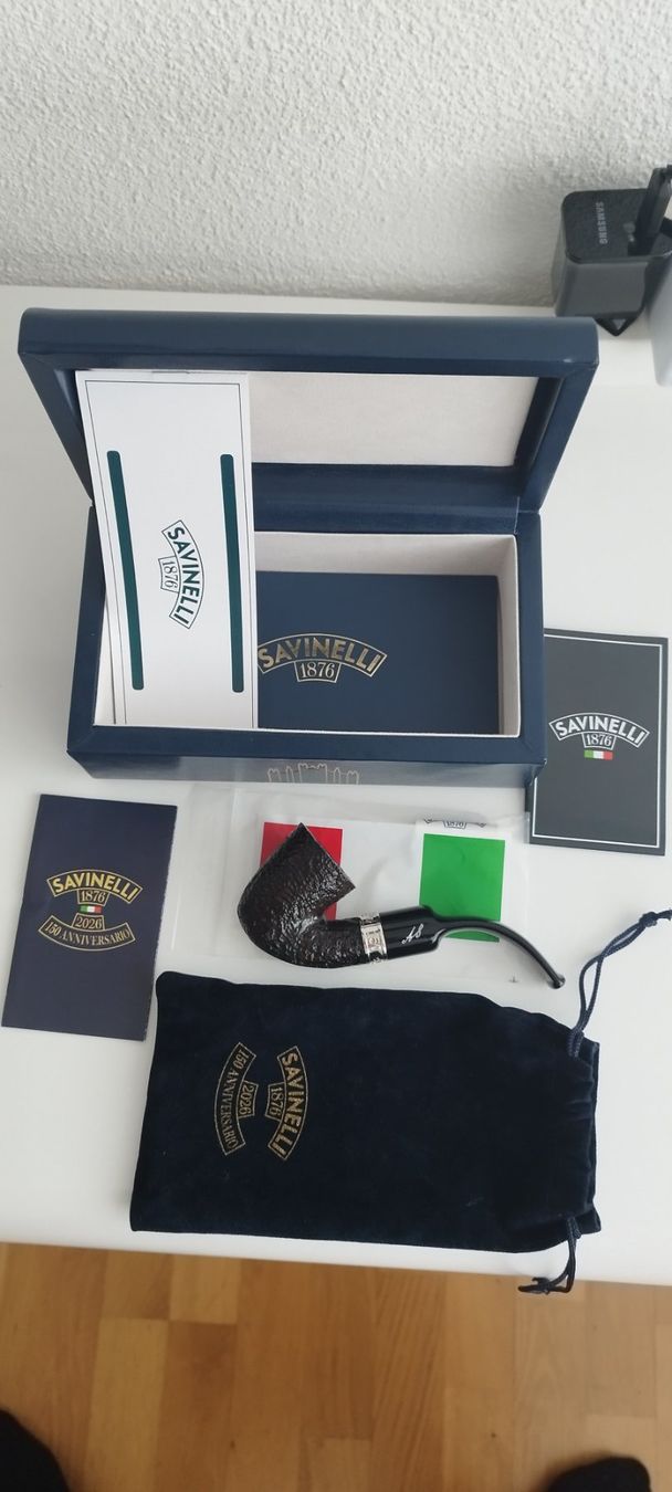 Pipe & Accessori: Tabakpfeife Savinelli Jubiläums-Ausgabe – Usato da Rickenbach LU venduto da Florledoh 4