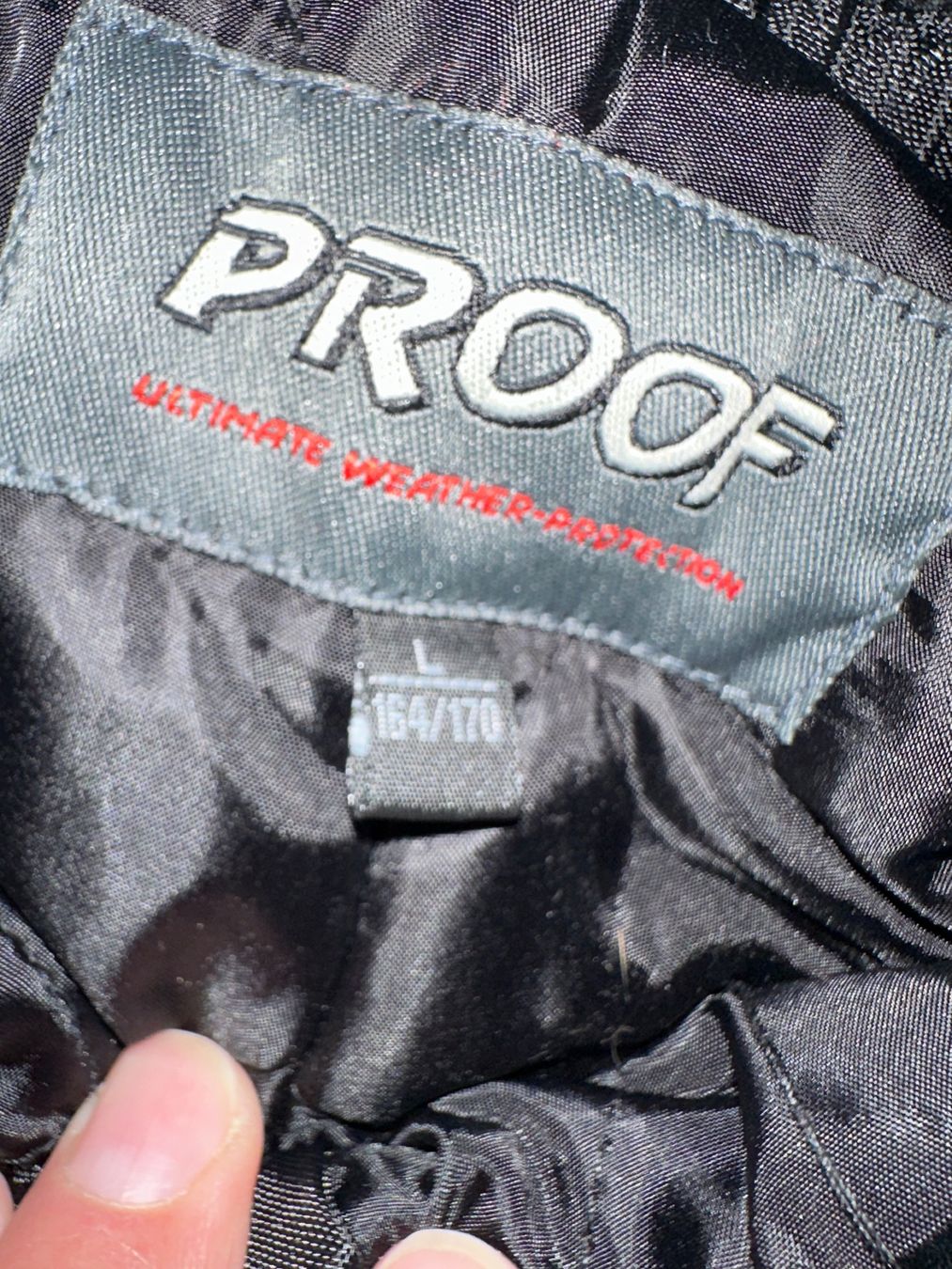 Pantaloni: Regenhose "Proof" Schwarz, Top Zustand – Nuovo (secondo la descrizione) da Rorbas venduto da Sabdra03 2