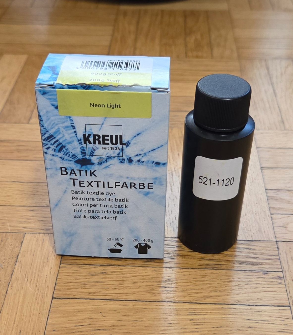 Farben: KREUL Batik Textilfarben Set – Gebraucht aus Brüttisellen von ruebli-fan13 4