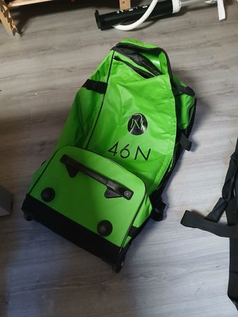Rollkoffer Rolltasche 24 Nord grün 