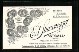 Vertreterkarte St. Gall, Ed. Sturzenegge