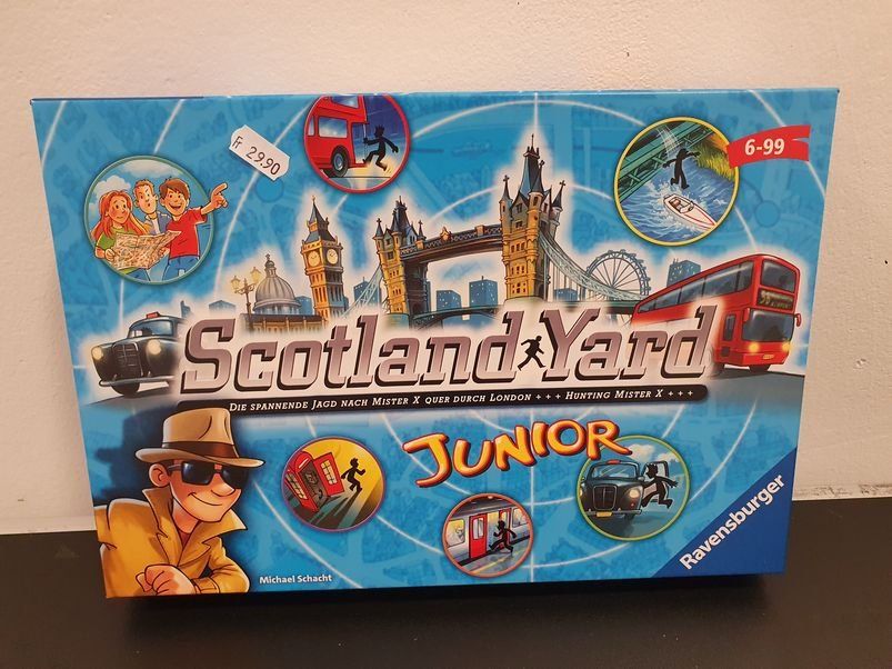 RAVENSBURGER Juego de Mesa - Scotland Yard - Versión Viaje