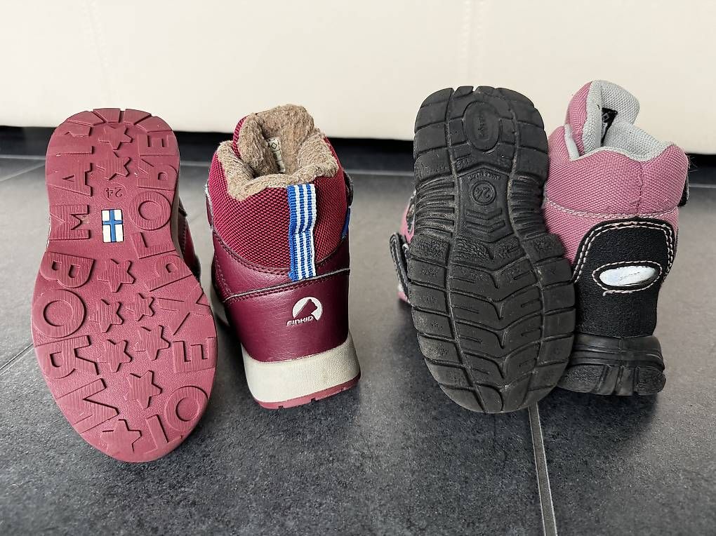 Schuhe für Mädchen: Winterstiefel Gr. 24  – Gebraucht aus Ottenbach von bienemaja010 1
