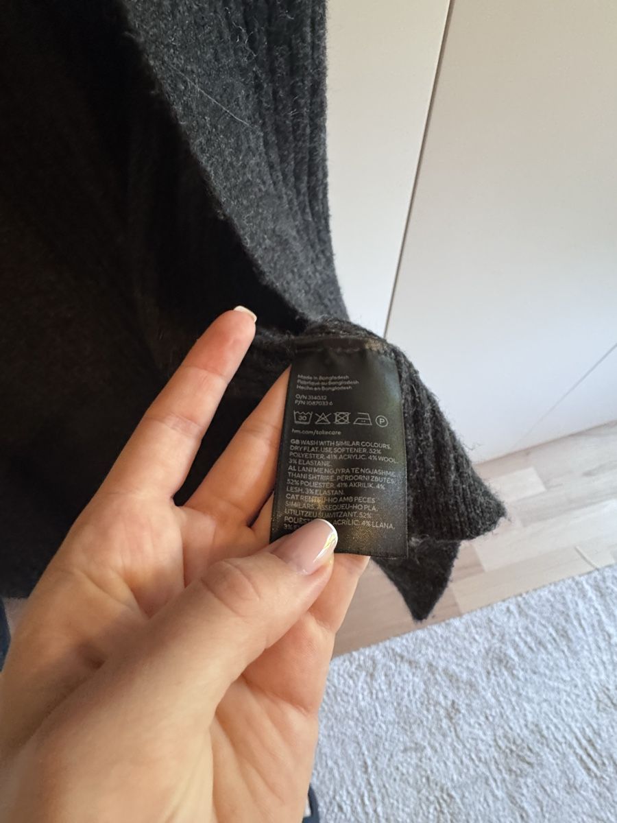 H&M Bolero: Cardigan H&M dunkelgrau – Usato da St. Gallen venduto da syna_99 2