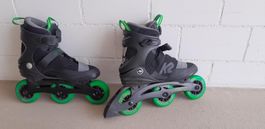 K2 Trio LT 100 BOA Inline Skates 3 Wheels Gr. 44 Neuwertig