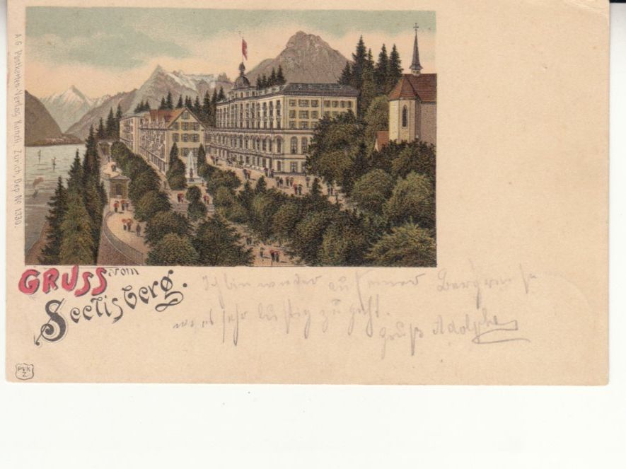 Cartoline postali: Seelisberg 1901 – Usato da Bürglen TG venduto da StampGraf