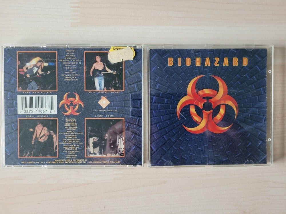 Biohazard - Biohazard CD 1990 | Kaufen Auf Ricardo