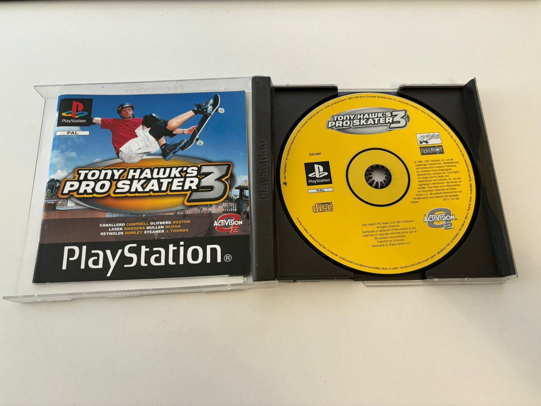 Spiele: Tony Hawk's Pro Skater 3 (PS1) – Gebraucht aus Herisau von Seyashop1 1
