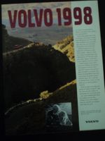 Prospekt Volvo 1998 mit C70 S40 V40 S70 V70 S90 V90 Polar