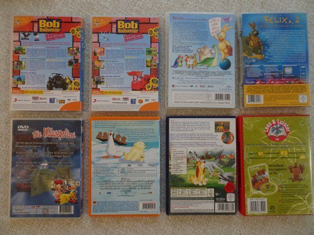 Tutti i DVDs: DVD Video ab 3-4jährig. 7Stk. Plus 1gratis – Usato da Berikon venduto da Akronym55 1