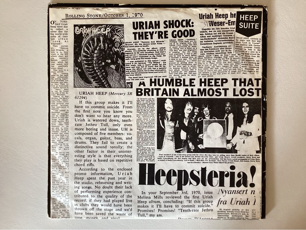 Schallplatten: Uriah Heep Live 1973 Doppelalbum – Gebraucht aus Zürich von Rockbyrd 4